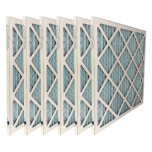 Filters Fast 14x30x1 Air Filter MERV 11, 1' AC Furnace Air Filters, Made in the USA, Actual Size: 13.75'x29.75'x0.75, 6 Pack