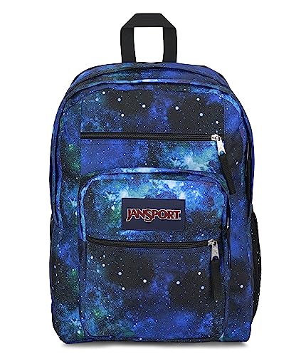 JanSport Big Laptop Backpack for College - Computer Bag with 2 Compartments, Ergonomic Shoulder Straps, 15” Laptop Sleeve, Haul Handle - Book Rucksack, Galaxy