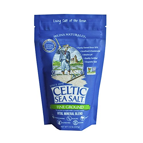Celtic Sea Salt, Fine Ground, 8 Ounce, 0.5 Pound (Pack of 1)