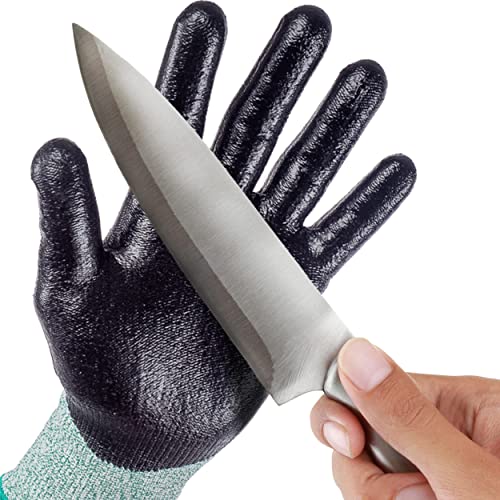 Pine Tree Tools Cut Resistant Gloves Level 5 | Anti Cut Grip Gardening Gloves, Warehouse Electrical Kitchen Hunting Fishing Cutting Cooking Work Gloves Men & Women Home Improvement Cut Glove