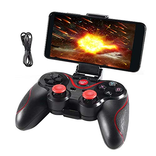 Paddsun Mobile Game Controller, Wireless Bluetooth Gamepad Joystick Game Controller for Android TV Box Tablet