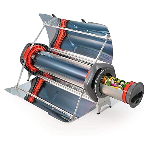 GOSUN Fusion Solar Oven - Hybrid Electric Grill | Portable Oven & High Capacity Solar Cooker | Indoor or Outdoor Oven | American Sun Oven Camping Cookware - Survival Gear Powered by Sun or Electricity