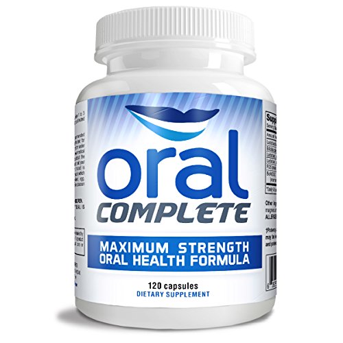 Oral Complete, Dental Probiotics, Bad Breath Treatment Halitosis Tonsil Stone Removal, 120 capsules