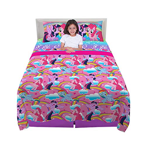Franco Kids Bedding Sheet Set, Full, Hasbro My Little Pony