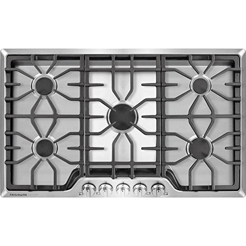 Frigidaire FGGC3645QS 36' Gas Cooktop, Stainless Steel