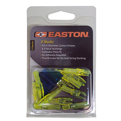 Easton Genesis N Archery Nocks (12 Pack), Yellow