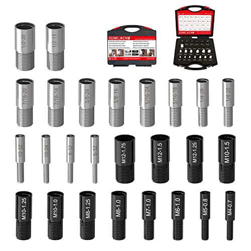 [Patent] Nut & Bolt Thread Checker (Inch & Metric), 14 Inch & 12 Metric Nut and Bolt Thread Gauge Set, Bolt and Nut Gauge Especially for Checking Fixed Bolt or Threaded Hole Flexibly in Confined Areas