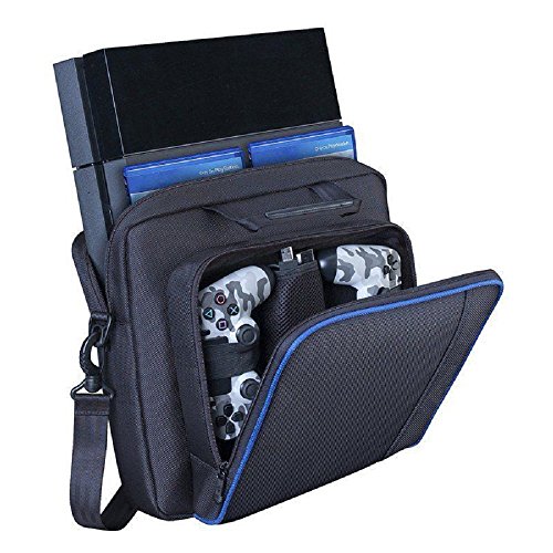 Prodico PS4 Case,Travel Case for PS4 Carrying Bag Protective Shoulder Bag for PS4 PS4 Pro PS4 Slim