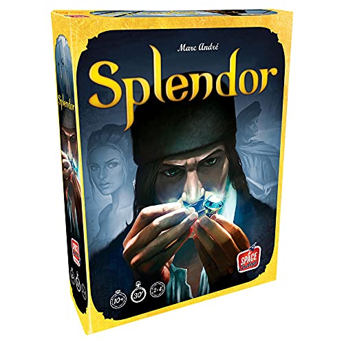 Splendor Board Game (Base Game) | Family Board Game | Board Game for Adults and Family | Strategy Game | Ages 10+ | 2 to 4 players | Average Playtime 30 minutes | Made by Space Cowboys