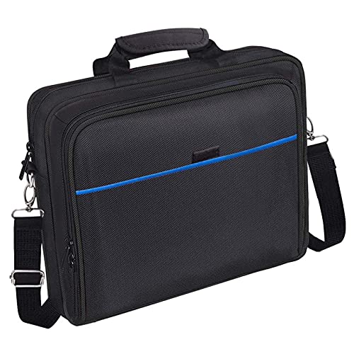 eioeao PS4 Travel Bag with Protective PS4 Carrying Case for Computer/ Notebook/ Laptop, 14 Inch Laptop Sleeve Portable Computer Bag
