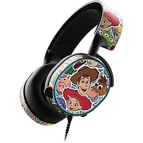 Skinit Decal Skin Compatible with SteelSeries Arctis 3 Gaming Headset - Officially Licensed Disney Toy Story Outline Design