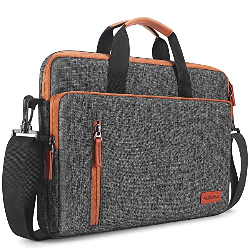 KIZUNA Laptop Bag Case 14 Inch Shoulder Sleeve Briefcase For 15' Macbook air M2 2023/14' Lenovo Flex 14/15.4' MacBook Pro/IdeaPad Flex 5/14' HP EliteBook 840 G5/HP Pro 14 G3/Dell Latitude/Surface