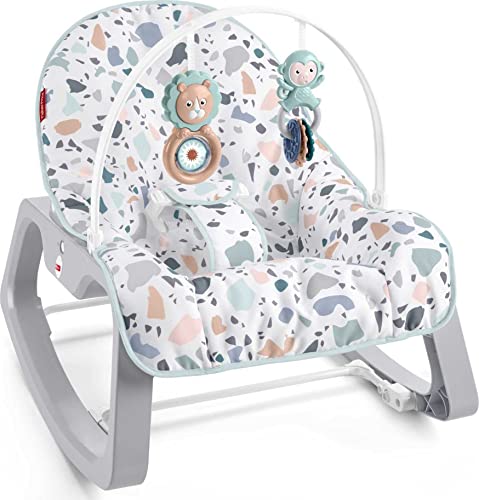 Fisher-Price Sanrio Baby Infant-to-Toddler Rocker, adjustable baby seat with toys for soothing or playtime from infant to toddler