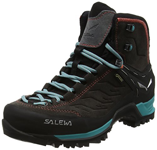 Salewa Women's Trekking & Hiking Boots High Rise Hiking, Magnet Viridian Green 0674, 8.5 UK