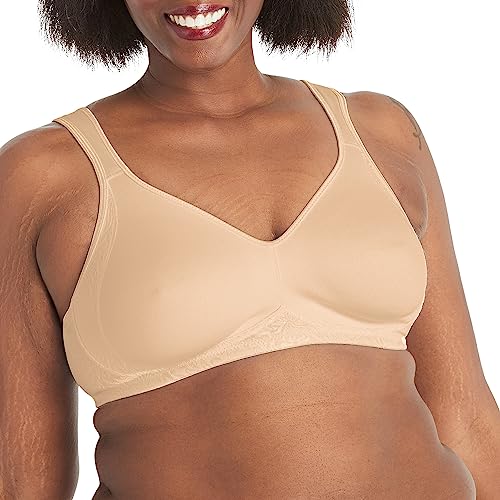 Playtex womens 18 Hour Seamless Smoothing Full Coverage Us4049, Available in Single and 2-pack bras, Nude, 40DD US