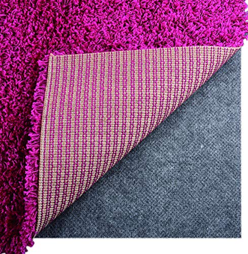 Ultra Strong Anti-Slip Rug Felt Pad 2 x 4 ft Non Slip Area Gripper, Thin Profile Non Skid Carpet Mat Keep Your Rugs in Place- Gray