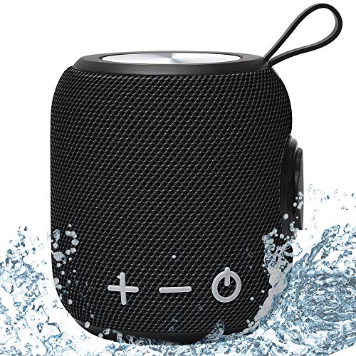 Sanag Portable Bluetooth Speaker, Bluetooth 5.0 Dual Pairing Loud Wireless Mini Speaker,360 HD Surround Sound & Rich Stereo Bass 24H Playtime IP67 Waterproof for Travel Outdoors Home and Party