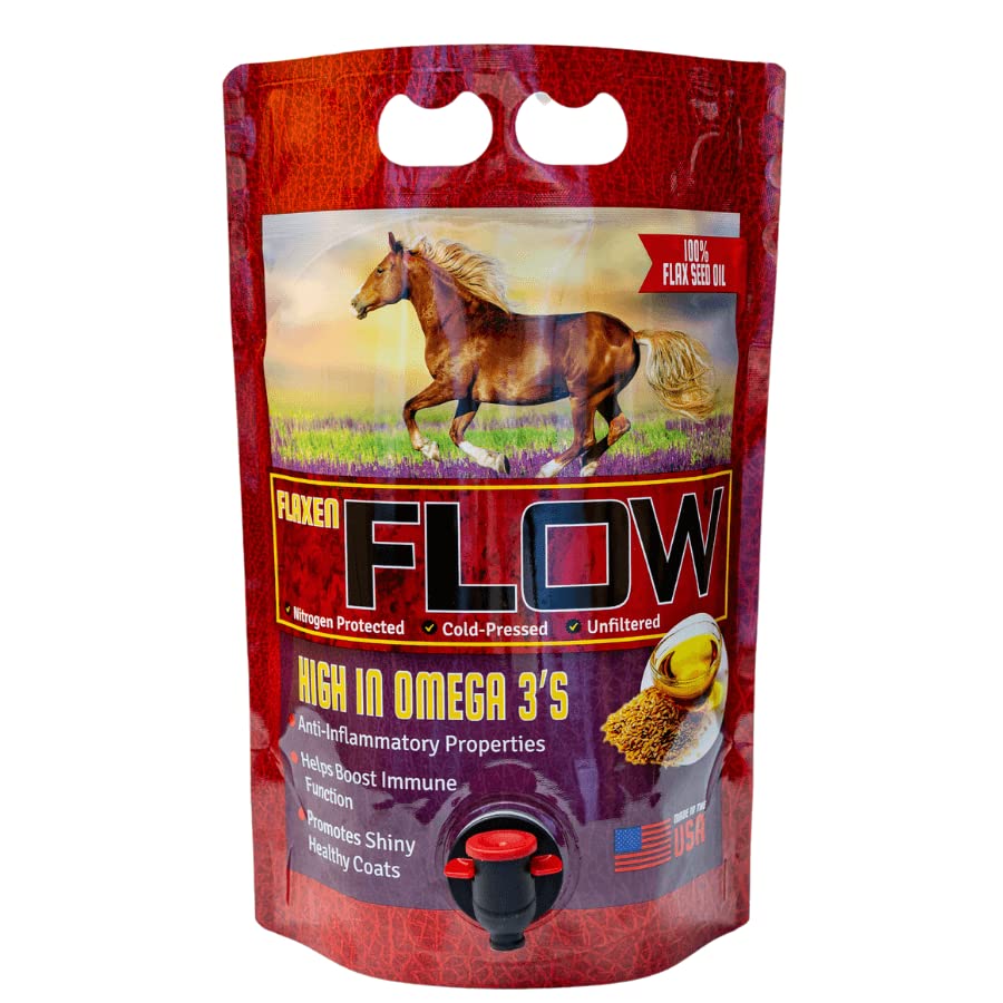 Flaxen Flow 3 L, 100% Flax Seed Oil, Rich in Omega-3 and Omega-6 Fatty Acids