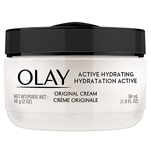 Olay Active Hydrating Cream Face Moisturizer, 1.9 fl oz Packaging may Vary
