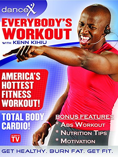DanceX: Fun Total Body Cardio Fitness DVD - Everybody's Workout Home Exercise DVD with FREE Bonus Content - As Seen On TV - Dance to Lose Weight Workout DVD - Get Healthy Now - Safe for All Ages