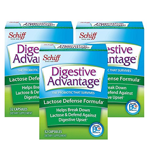 Digestive Advantage Lactose Defense, 32 Capsules, Pack of 6