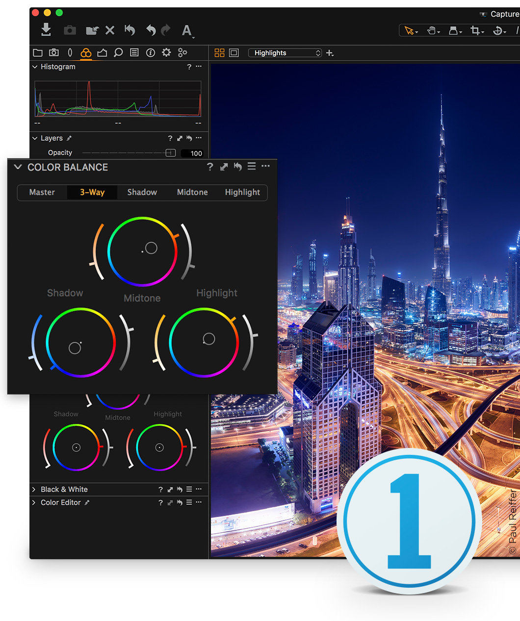 Capture One 11 Photo Editing Software | Single User, 3 seats | Windows [Download]